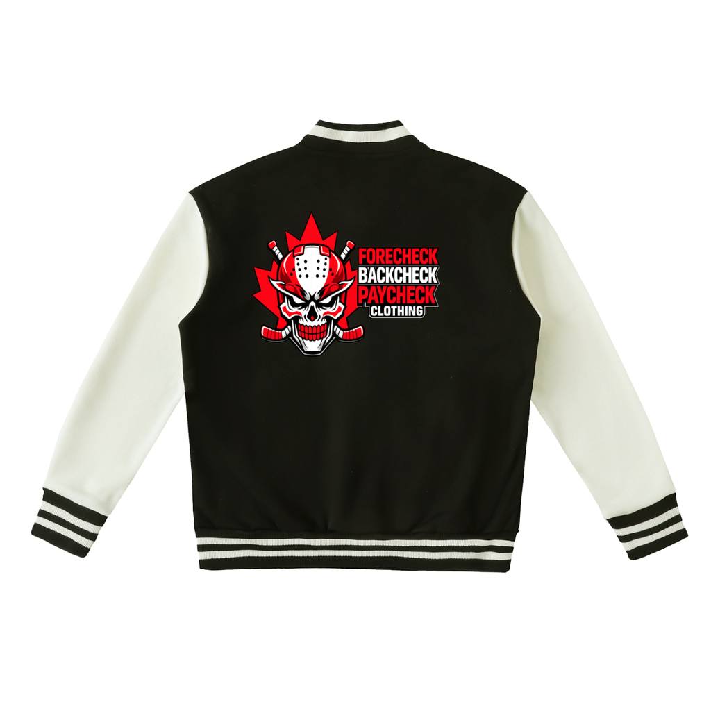 Two-Tone Fleeced Varsity Jacket We the North