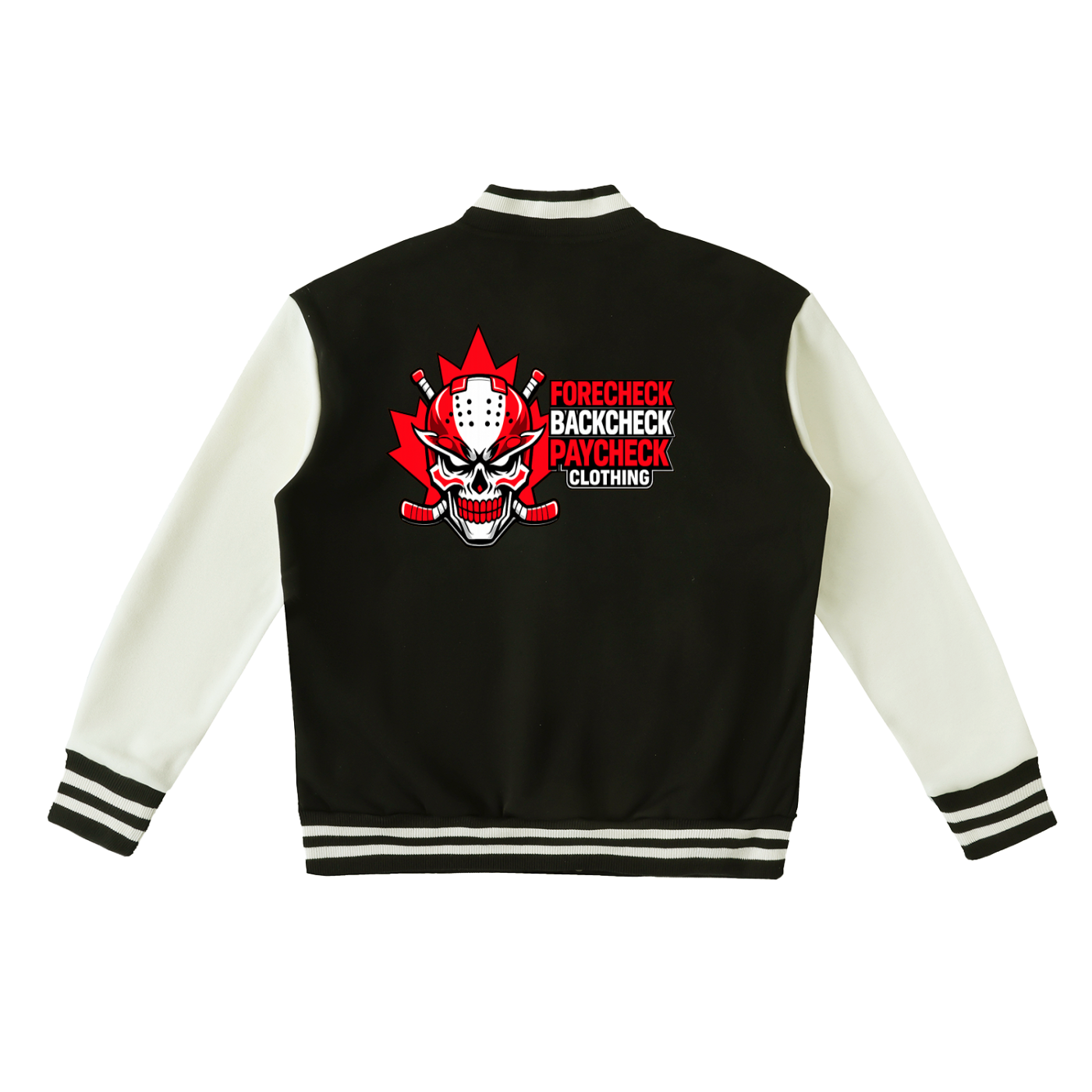 Two-Tone Fleeced Varsity Jacket We the North