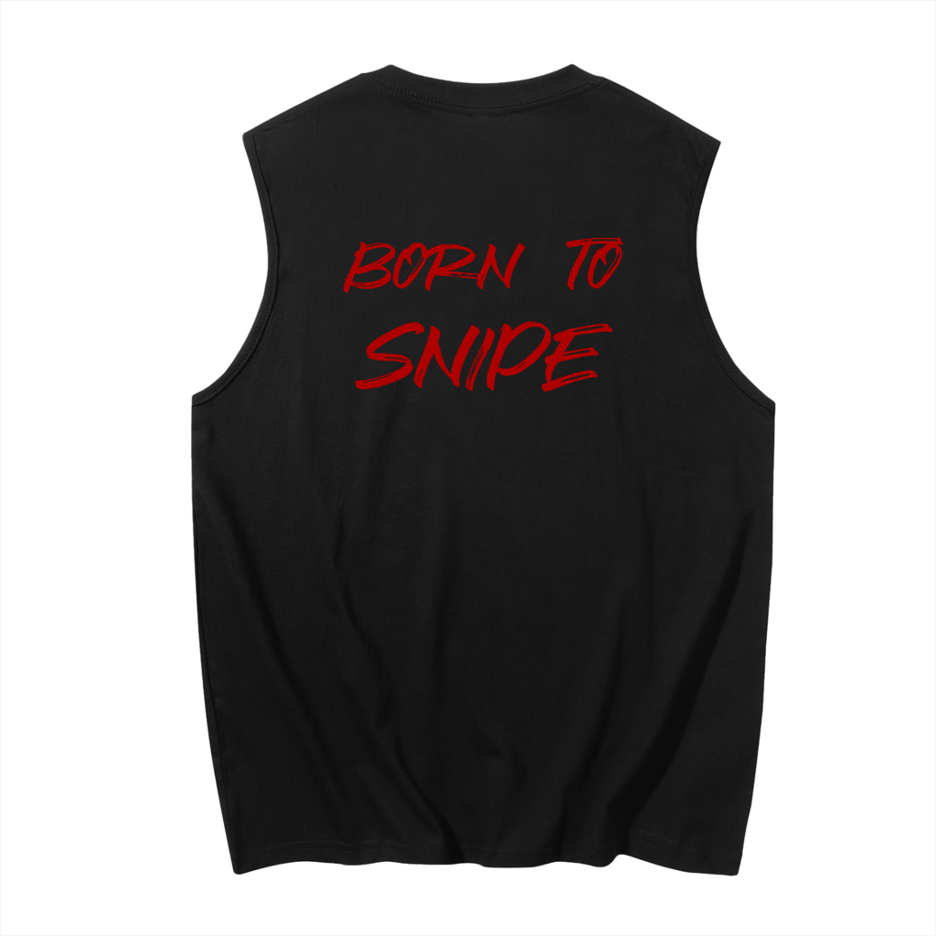 Men's Sleeveless Cotton Tank Top Roof Daddy