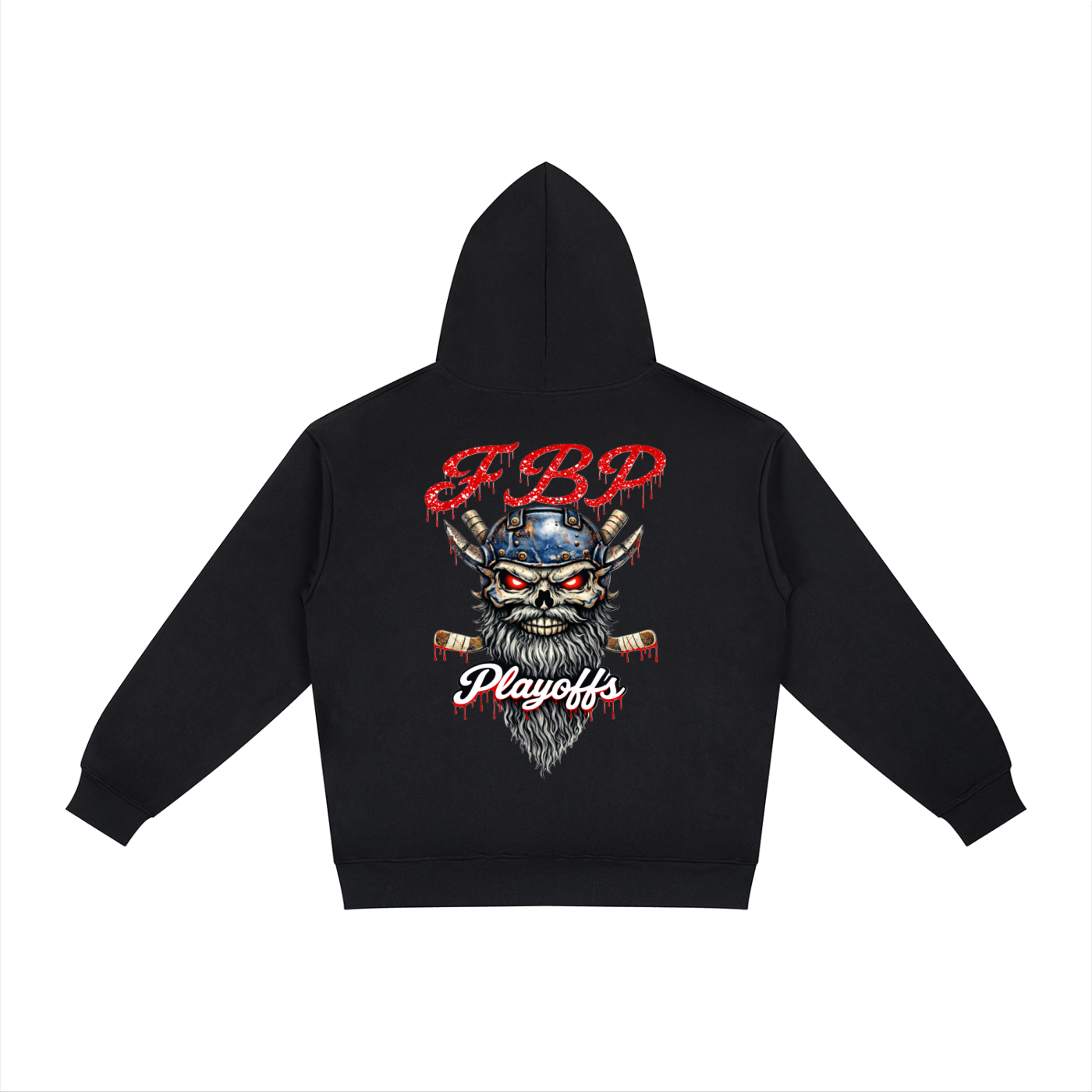 Relaxed Fit Hoodie Playoff
