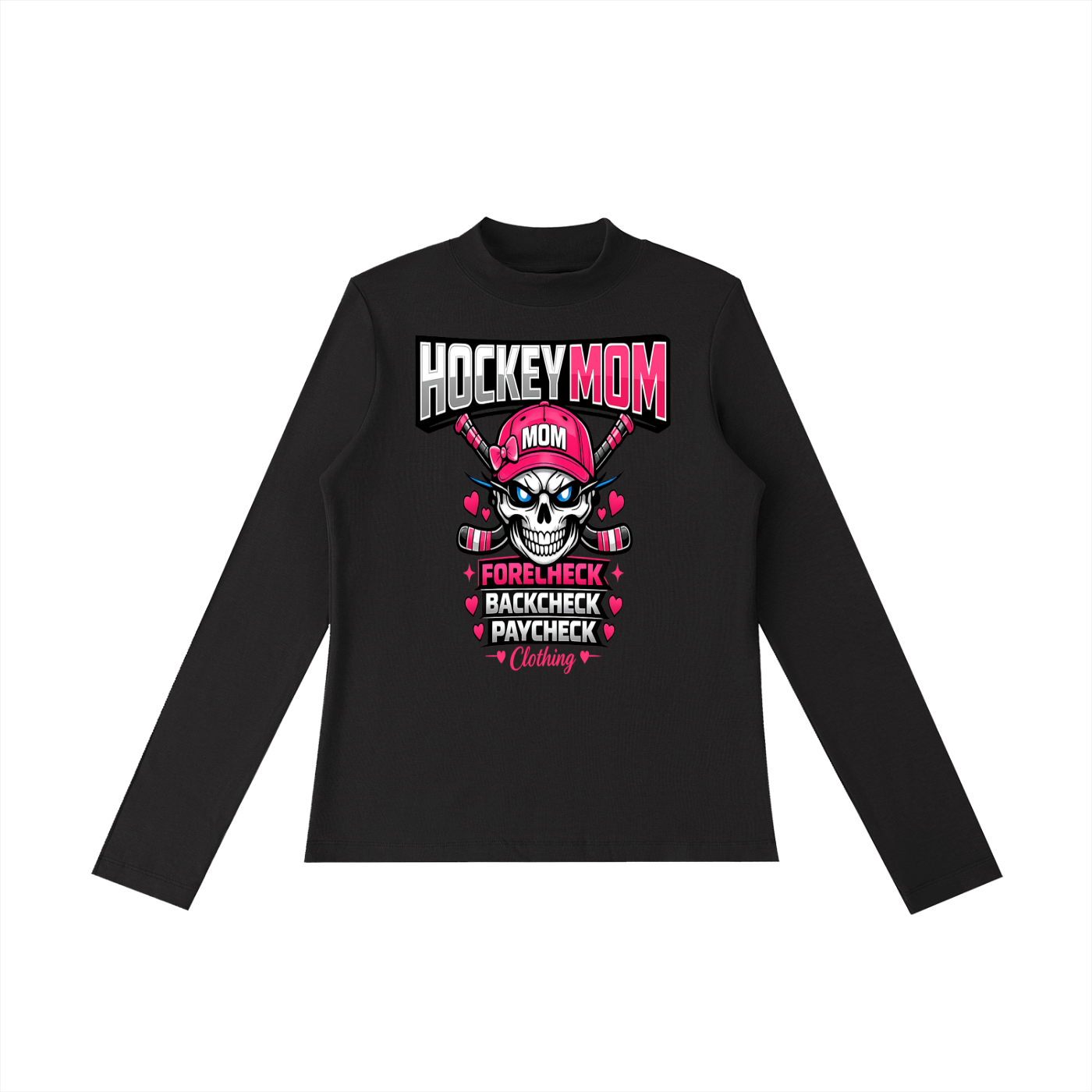 Long Sleeve T-Shirt Hardcore Proud Mom