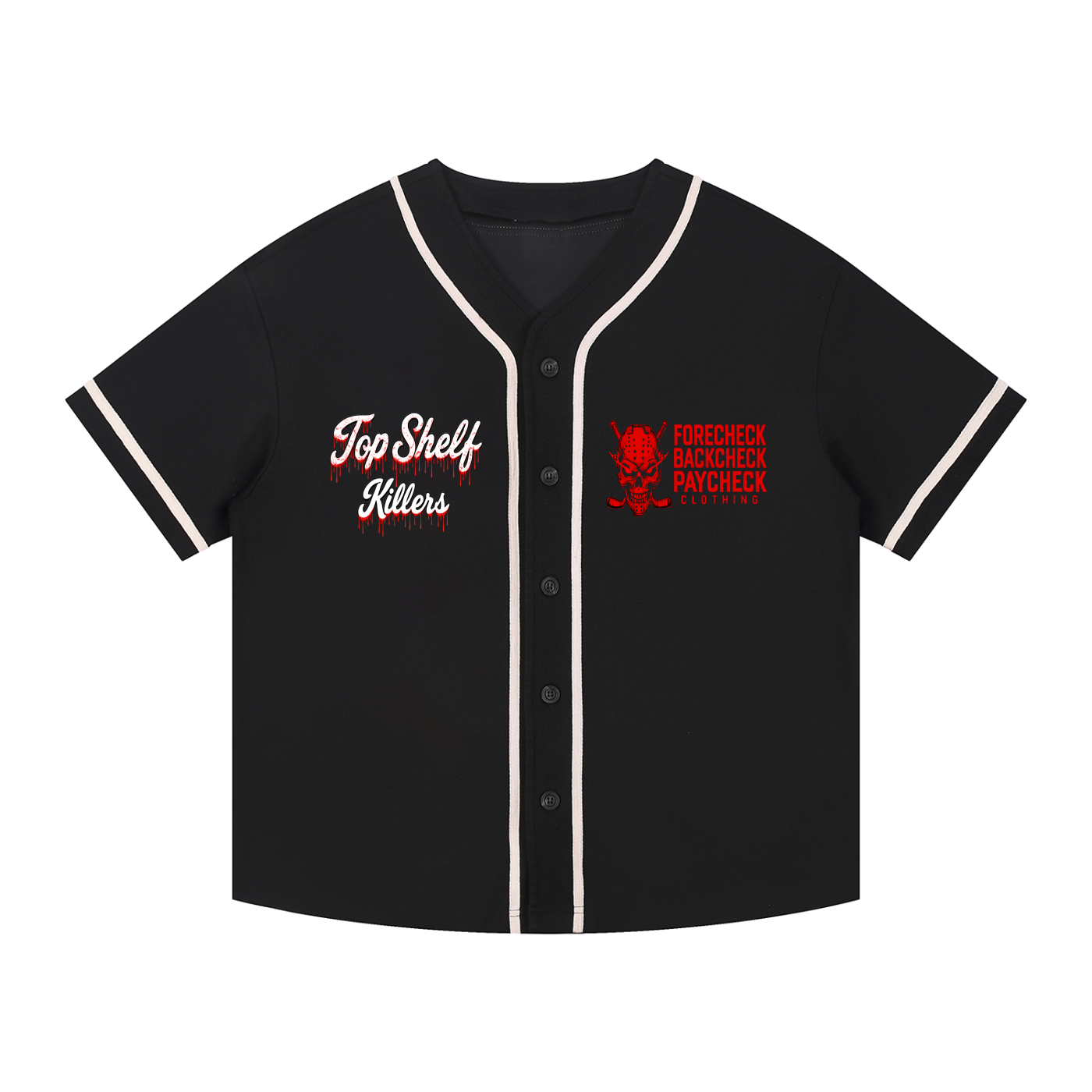 Contrast Piped Button-Up Jersey Special Edition