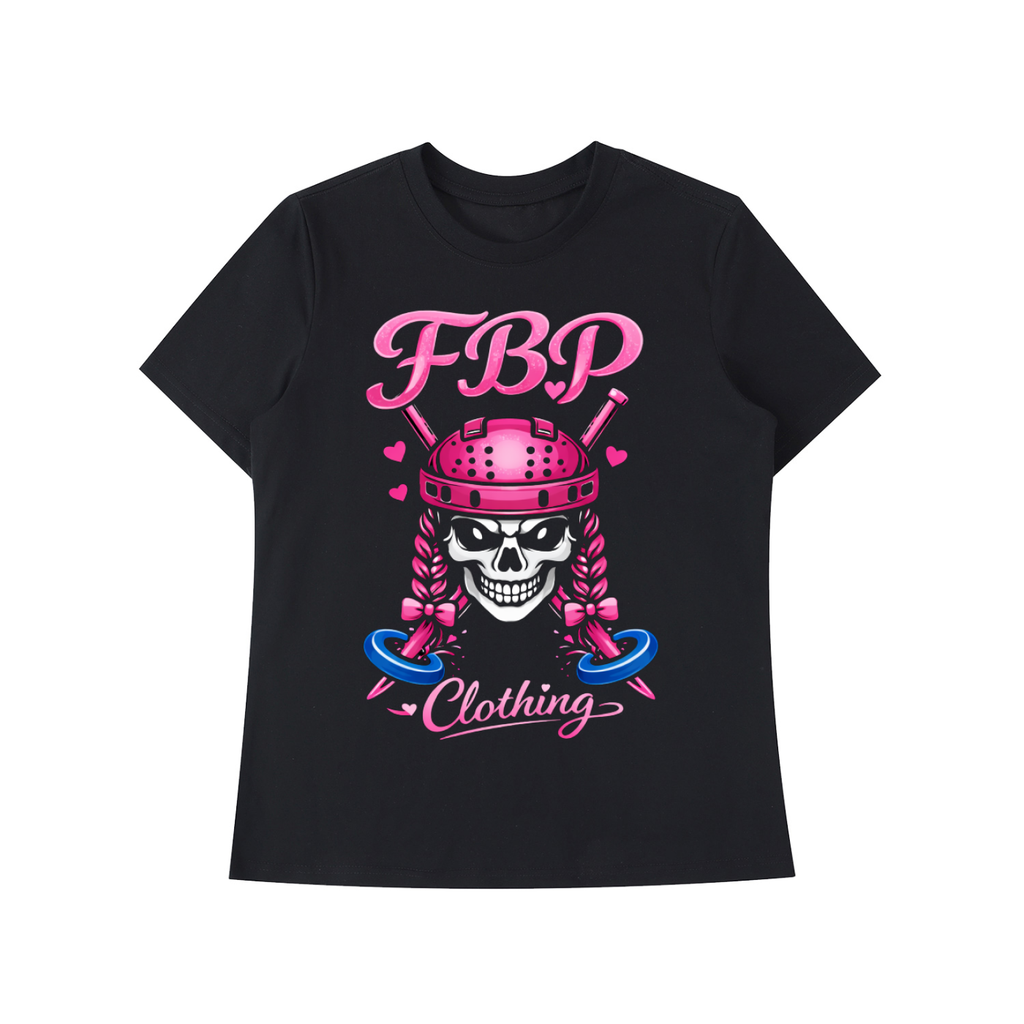 Essential Standard Shoulder T-Shirt Girls Sniper Ringette