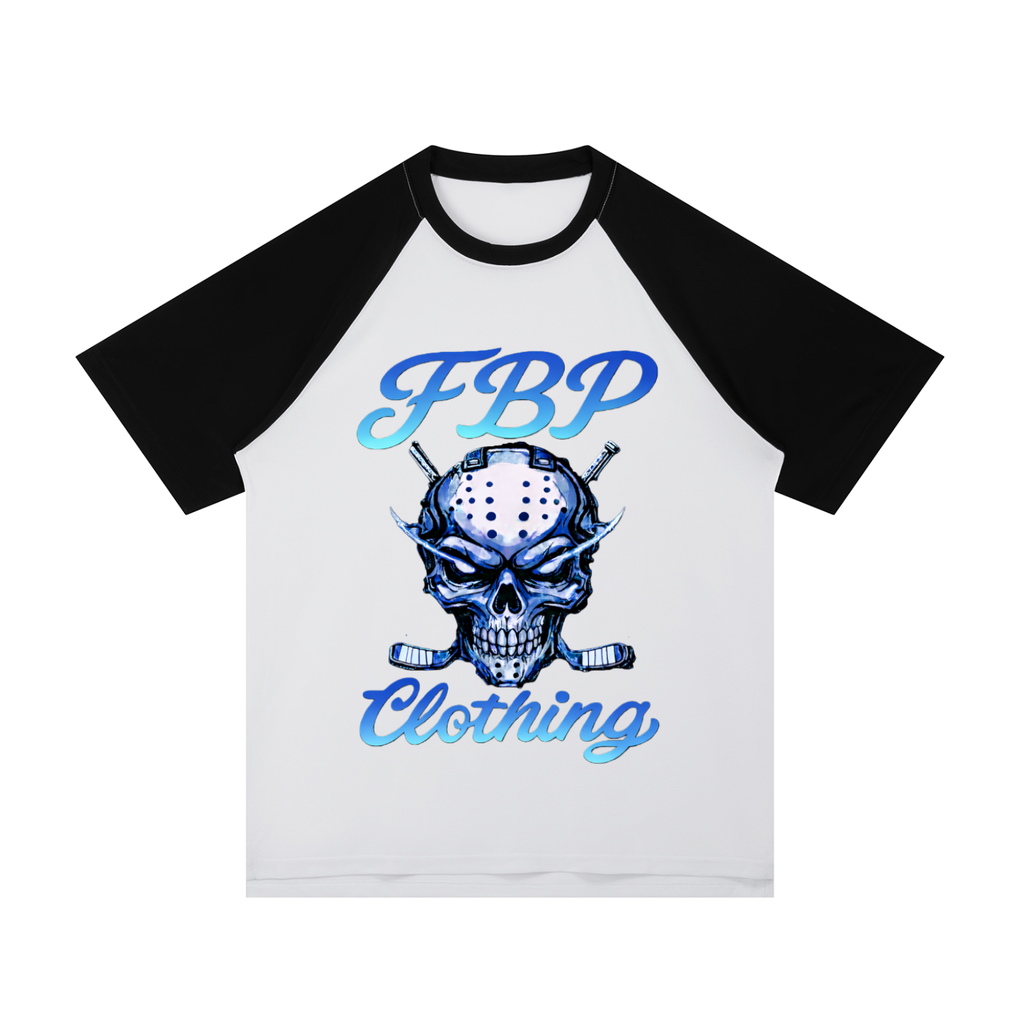 Contrast Raglan Sleeve Mesh T-Shirt Defence