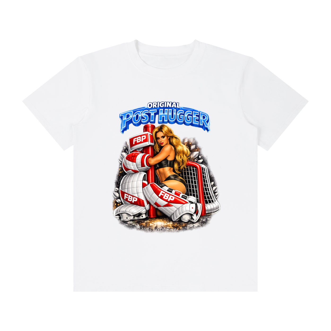 Unisex Classic Crew Neck Cotton T-Shirt Goalie