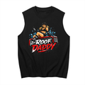 Men's Sleeveless Cotton Tank Top Roof Daddy